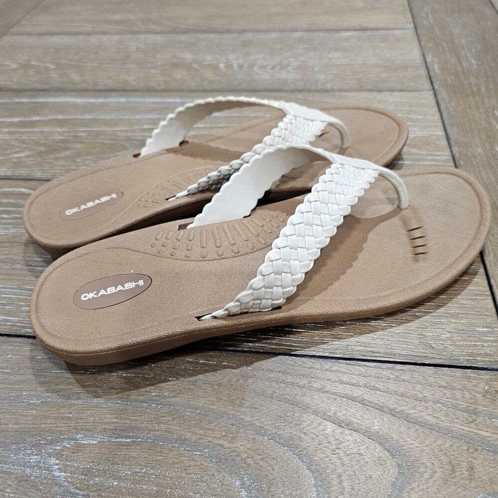 Okabashi Womens Baha Flip Flops, Women's Size 11-12 LL